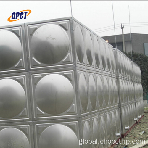 Stainless Steel Sectional Tank ss drinking water storage tank Manufactory